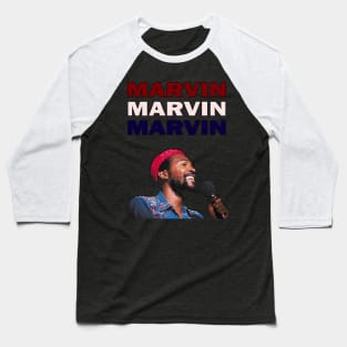 Marvin Gaye Voice Baseball T-Shirt